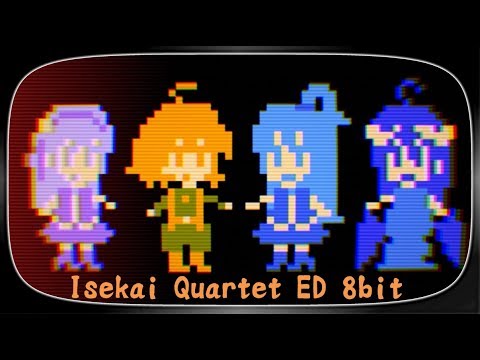 【ファミコン風】異世界かるてっと ed『異世界ガールズ♡トーク』 Isekai Quartet ED 8bit