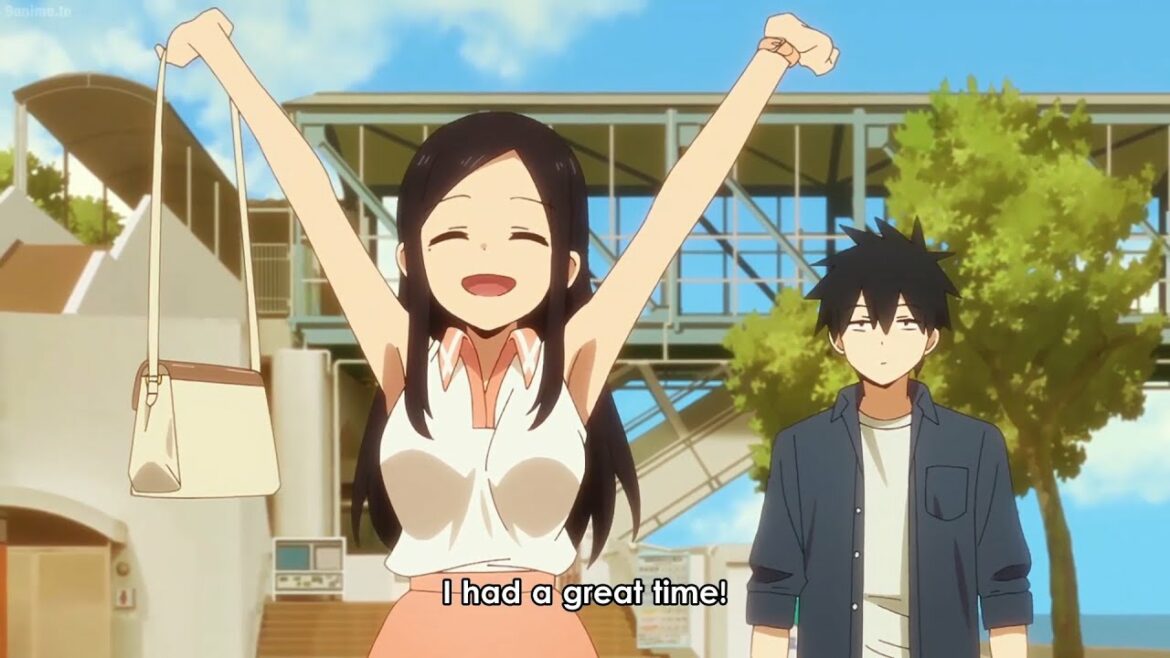 先輩がうざい後輩の話 | 桃子と風間は水族館デート , Momoko and Kazama have an aquarium date