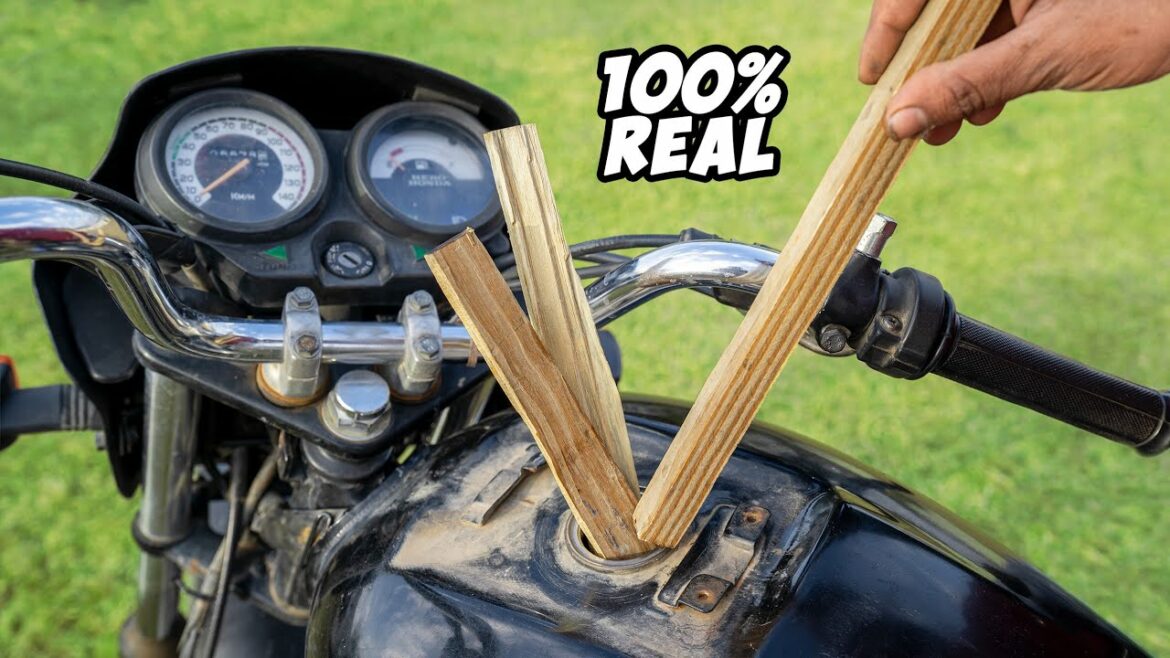Running Bike From Wood – लकड़ी से चला दी गाड़ी – 100% Working Trick