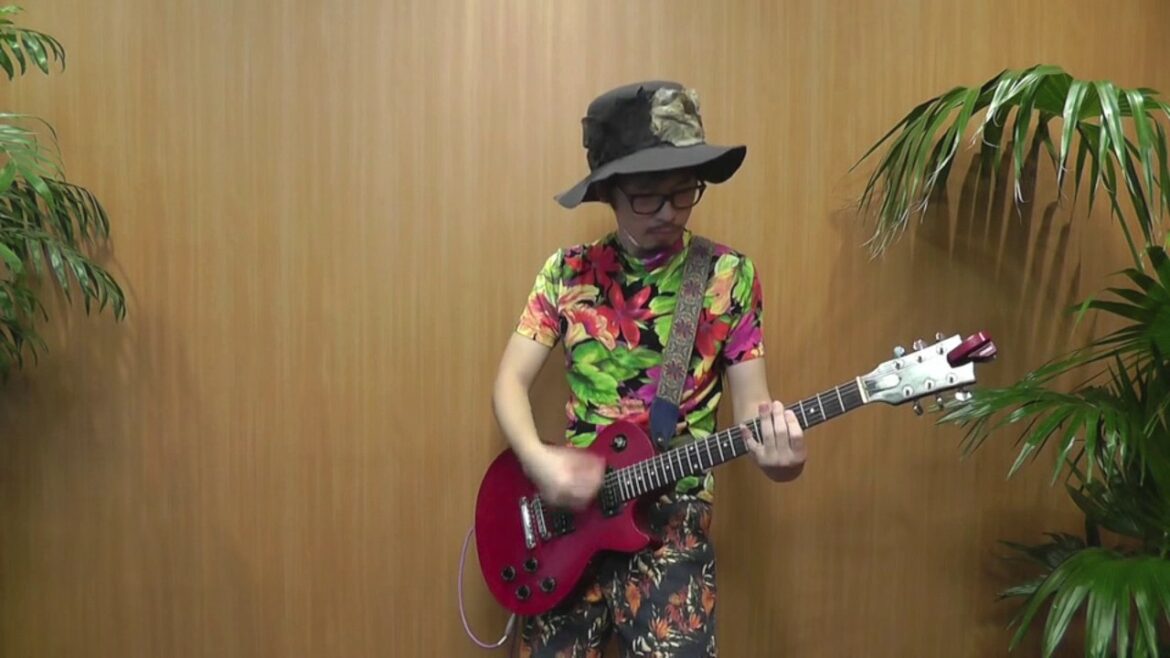 ハシグチカナデリヤ 【ループギターで自作自演】アニメ「ナンバカ」OP 「Rin!Rin!Hi!Hi!~kanaderi ver.~」(from 3rd ALBUM)