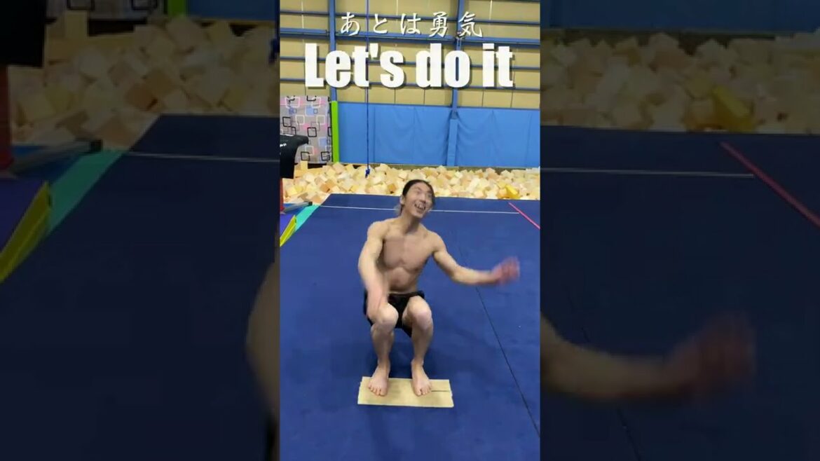 【バク転】5分で出来る超ずる賢い習得方法!コツは後ろに飛ばないこと?!#shorts