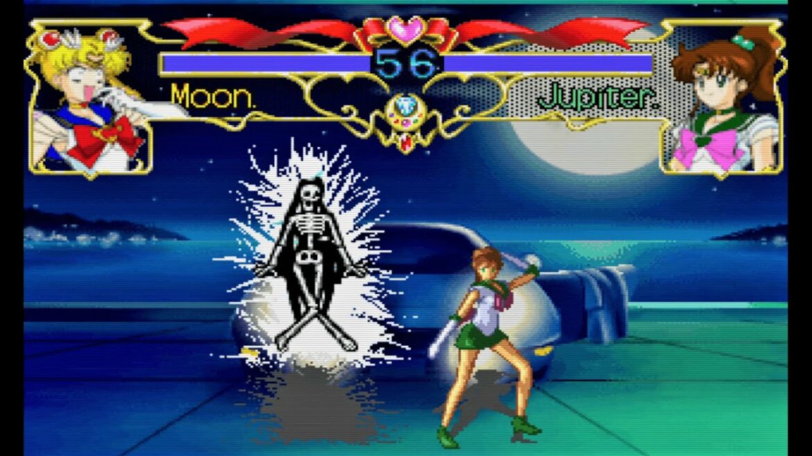 Bishoujo Senshi Sailor Moon SuperS : Various Emotion (1996) SEGA Saturn Gameplay in HD (SSF)