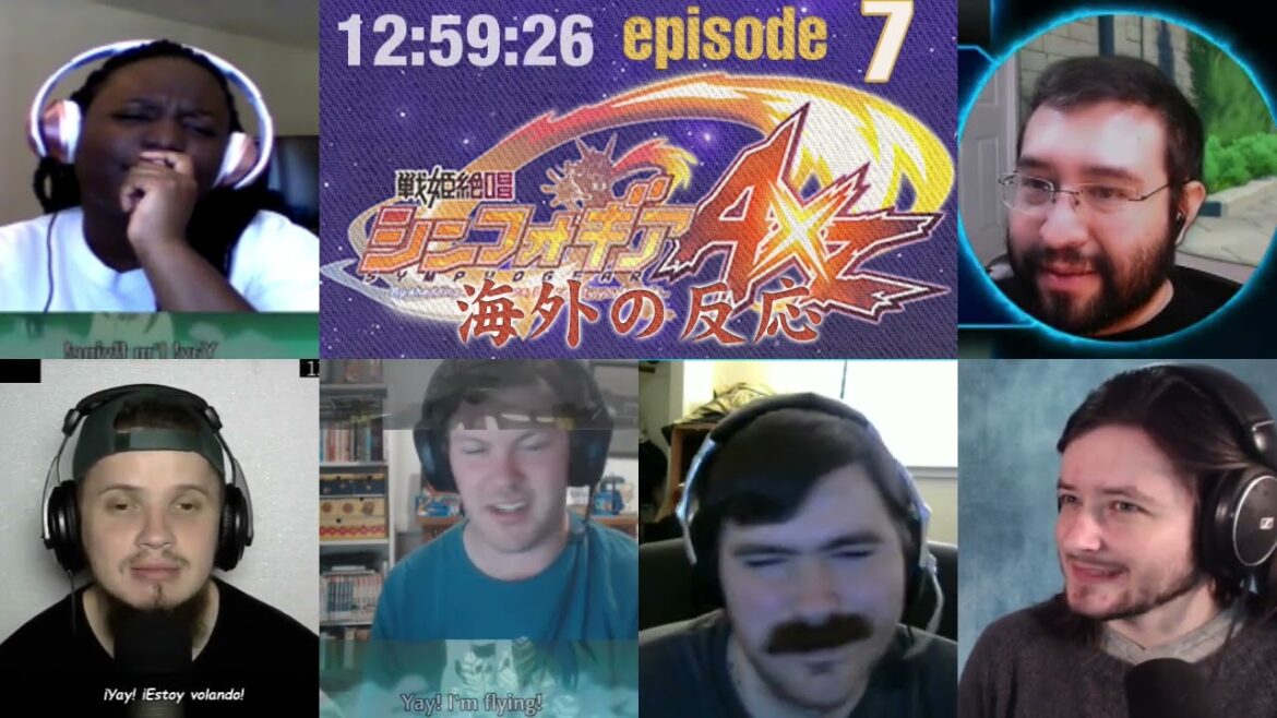 戦姫絶唱シンフォギアAXZ 7話 海外の反応/Senki Zesshou SymphogearAXZ Episode 7 Reaction Mashup