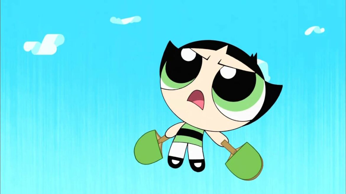 【ショート】パワーパフ ガールズ「卓球で勝負!」