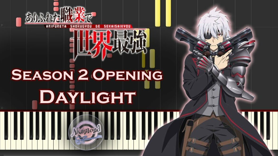 Arifureta Season 2 OP ありふれた職業で世界最強 2nd Season OP – Daylight – Synthesia Piano Cover Tutorial