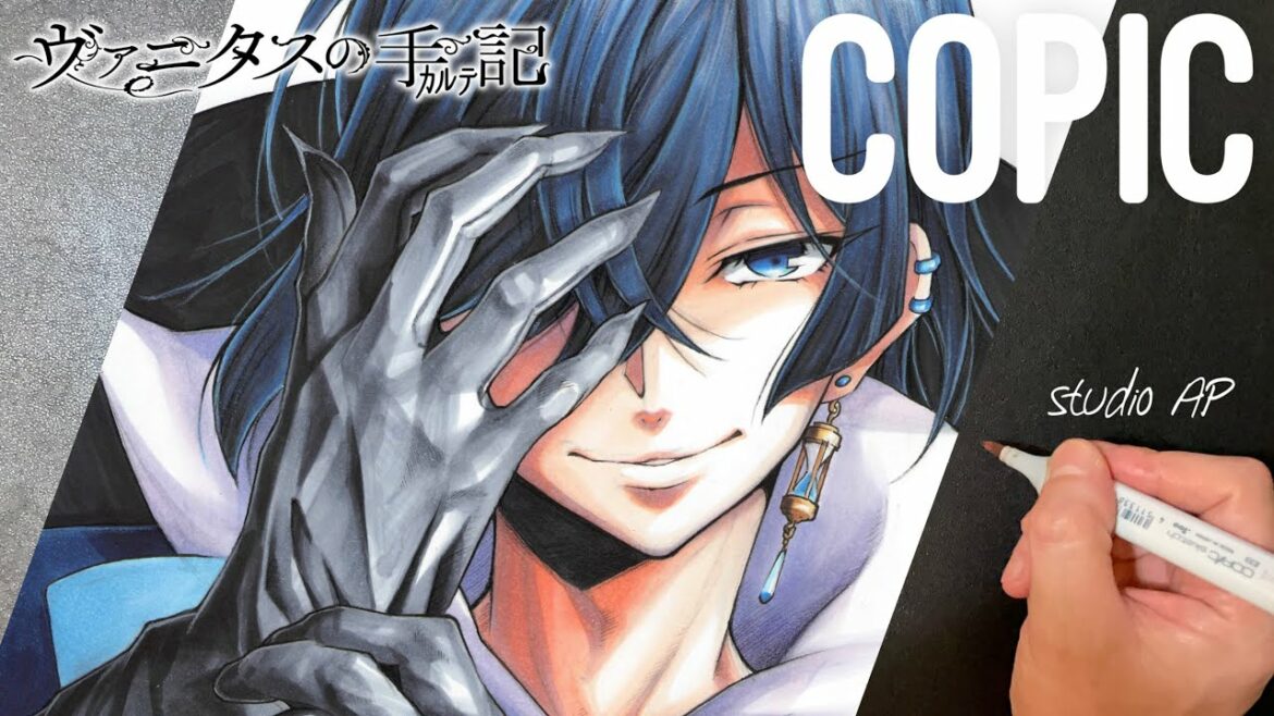 【ヴァニタスの手記】ヴァニタス 描いてみた | Drawing Vanitas | Vanitas no Carte | copic