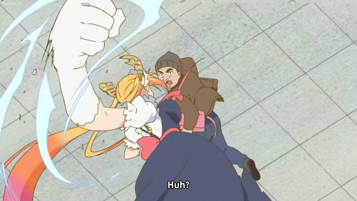 小林さんちのメイドラゴンs 4K Ultra HD || 徹は泥棒を捕まえると力を発揮する || Kobayashi-san Chi no Maid Dragon S Funny Moments