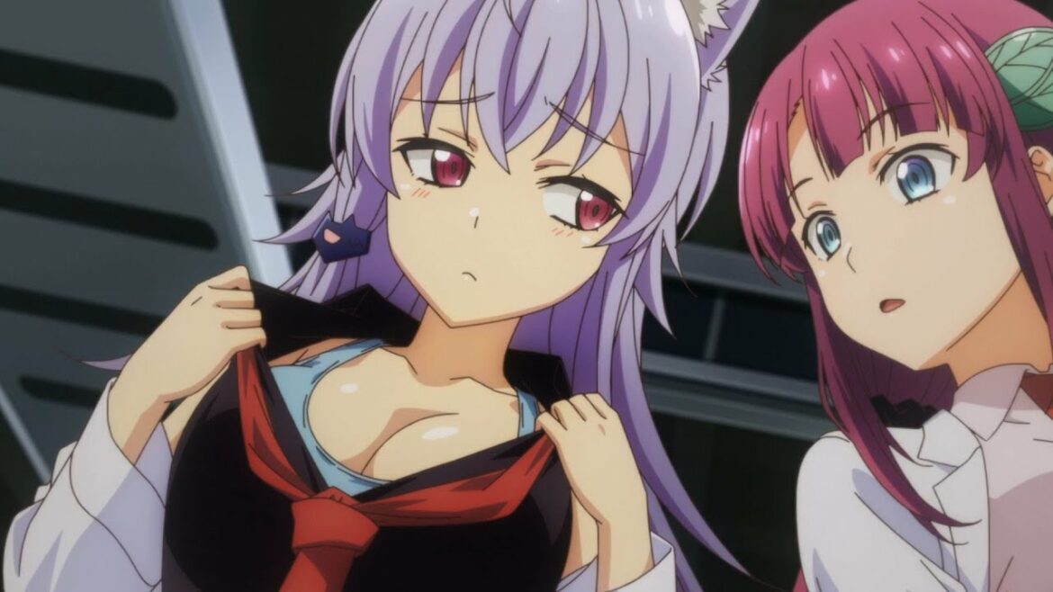 怪人開発部の黒井津さん 2話 – ノーブラのウルフ / kaijin kaihatsubu no kuroitsu san ep.2 – wolf