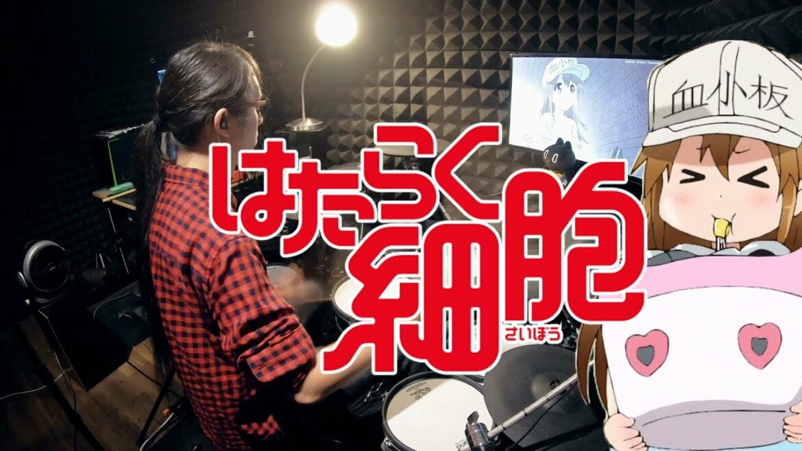 【はたらく細胞】ClariS – CheerS フルを叩いてみた / Hataraku Saibou ED full Drum Cover