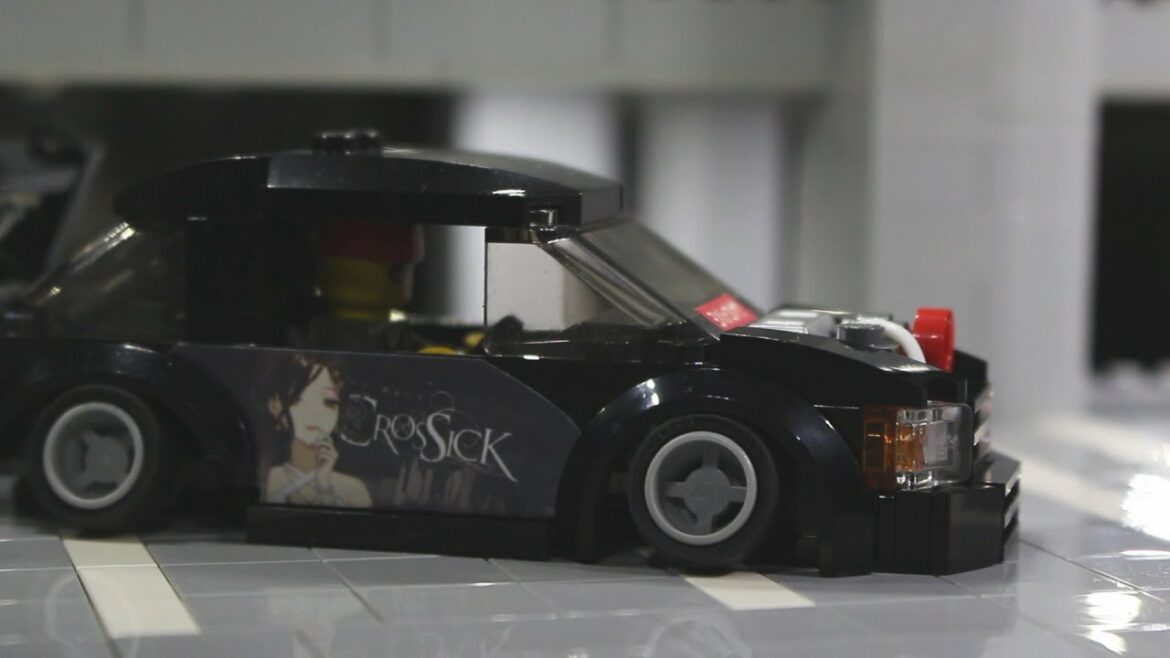 LEGO Itasha Gangup | #4wlc | Crossick | ゆゆゆ | 悪魔のリドル | 痛車 | 低レベル知能 | レールプレートランナー
