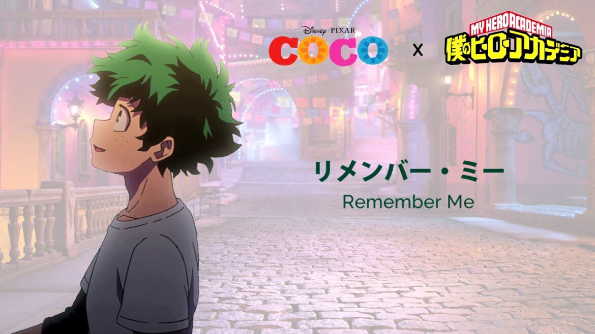Midoriya Izuku (緑谷 出久) singing Coco's Remember Me (僕のヒーローアカデミア x ディズニー)
