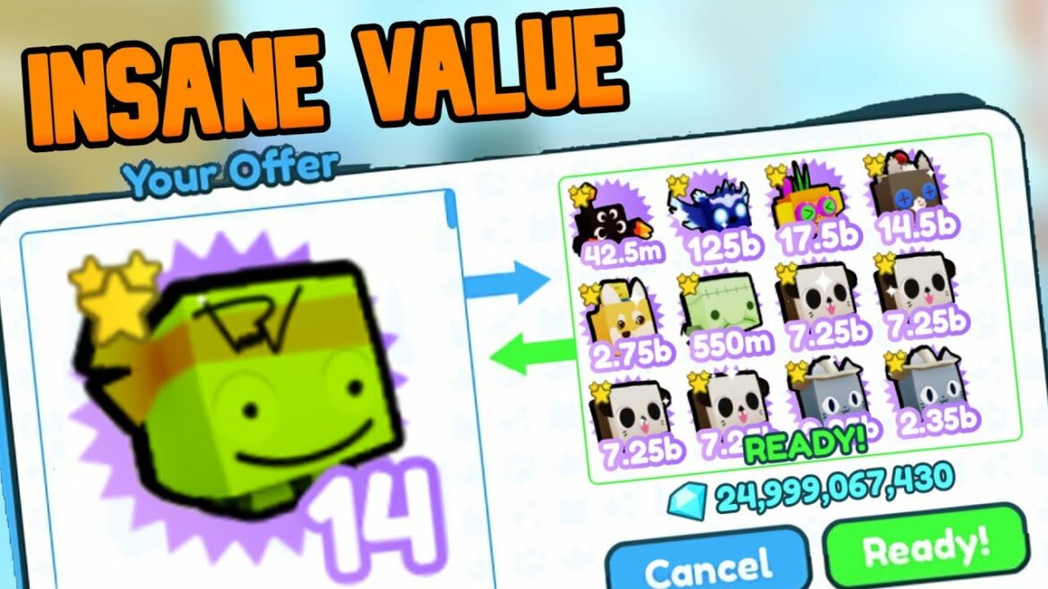 What People TRADE For A SIGNATURE BIG MASKOT in Pet Sim X