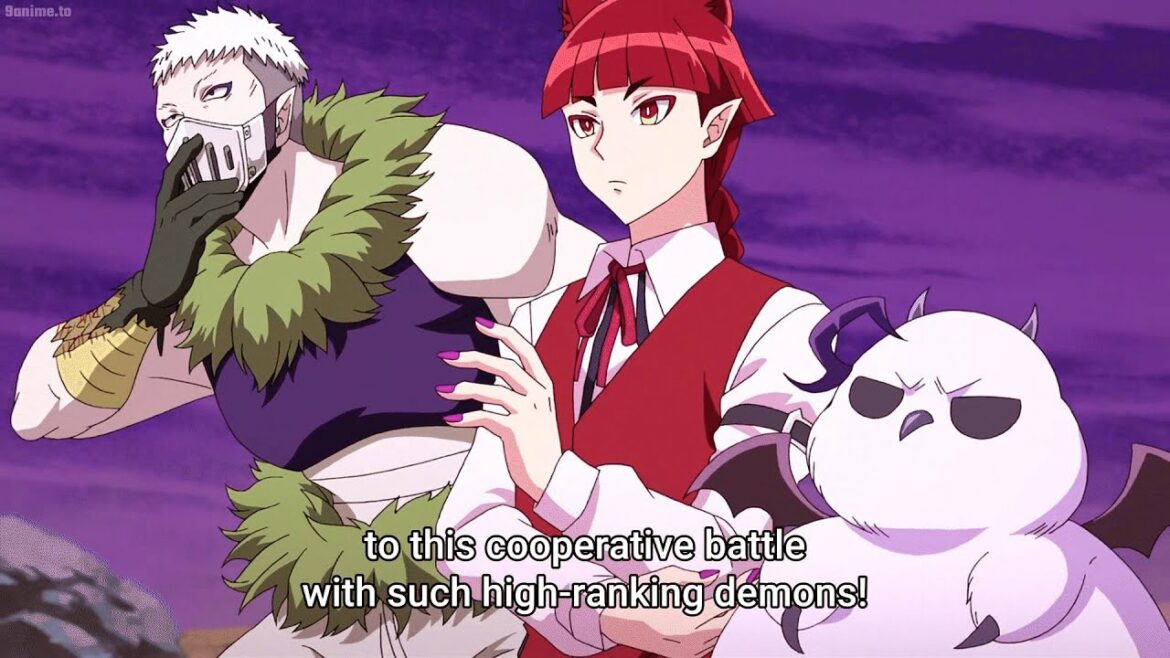 魔入りました入間くん 17 話 Balam Sensai and teachers battle with Composite beat// Welcome to demon school