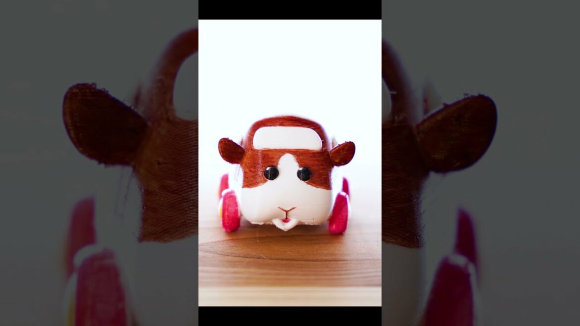 コマ撮りアニメ /3Dプリンターでポテト誕生 PUI PUI モルカー #Shorts