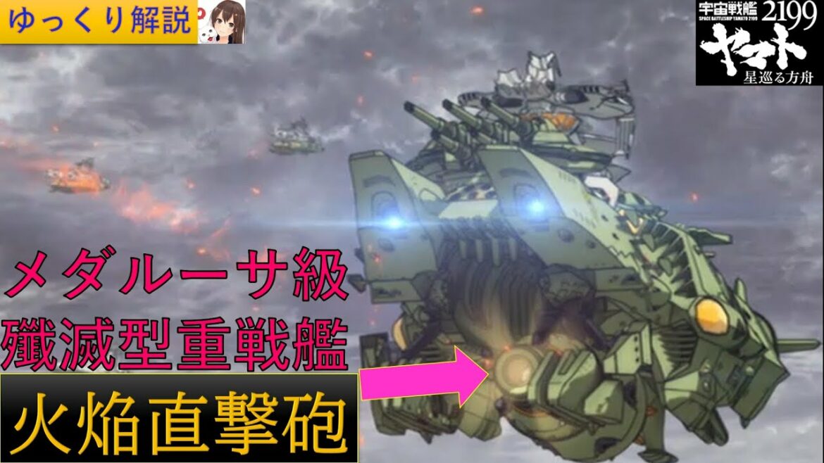 【解説】メダルーサ級殲滅型重戦艦(宇宙戦艦ヤマト2199星巡る方舟)