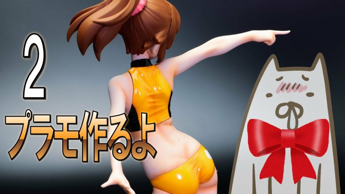 【ガンダム バンダイプラモデル】】ビルドファイターズ フィギュア ホシノ・フミナ 組立・塗装・ジオラマ製作 2