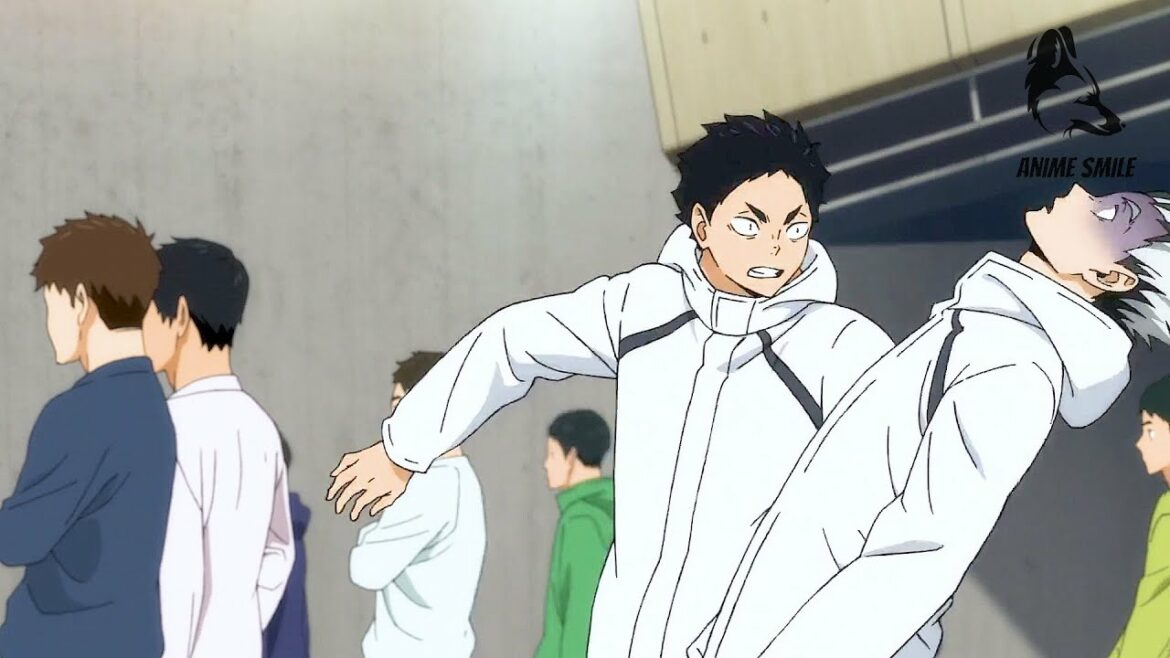 ハイキュー!!TOTHETOP – 田中のプレイを見ながら木兎が気絶  |  Bokuto fainted while watching Tanaka play