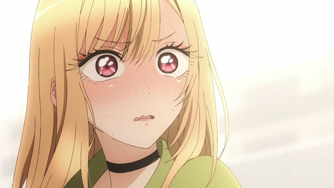 その着せ替え人形は恋をする 5話 – 五条に「綺麗」と言われて顔を赤らめる海夢 / sono bisque doll wa koi wo suru ep.5 – gojo & marin【着せ恋】