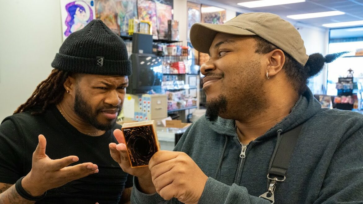 YU-GI-OHを友達に見せようとしたら!