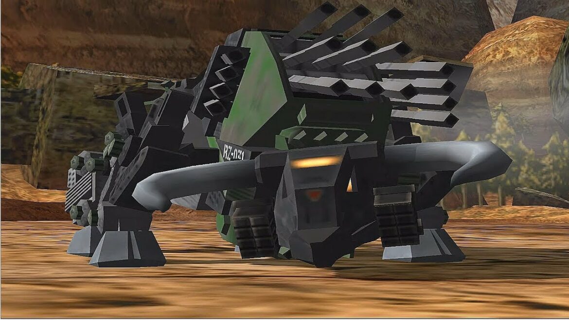 ゾイドストラグル RZ-031 ディバイソン アクションゲーム ゾイド新世紀スラッシュゼロ PS2 Zoids Struggle DIBISON 機獸新世紀爭霸戰 ZI戰士模式 攻擊野牛 重裝野牛
