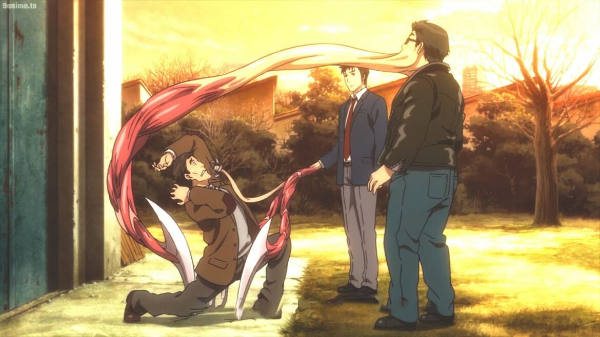 寄生獣 セイの格率 || シンイチが続いてストーカーを捕まえ、たくさんの秘密を発見した || Parasyte: The Maxim ||赤い映画 ||