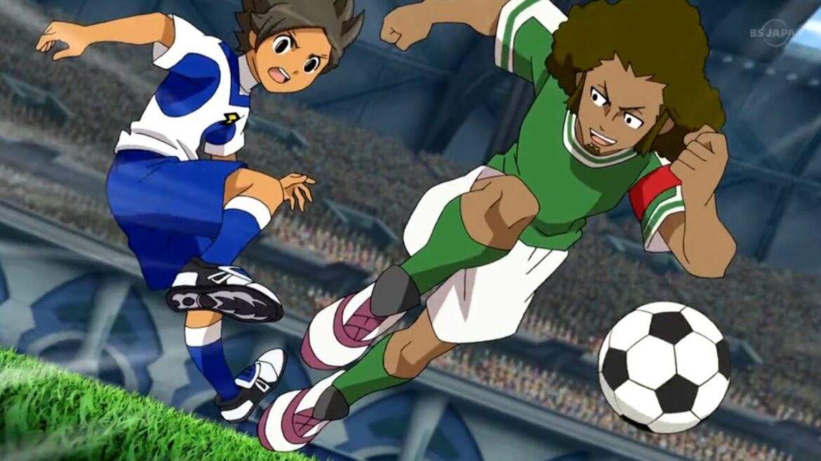 Inazuma Eleven Go Galaxy ||イナズマイレブン  || Tenma Helps Sakura Overcome Her Fear #97