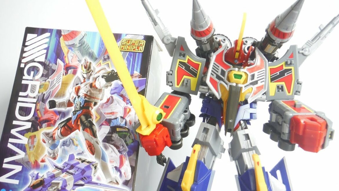 スーパーミニプラ SSSS.GRIDMAN 組立 Super Mini-pla フルパワーグリッドマン パワードゼノン 電光超人グリッドマン 食玩 Japanese candy toys