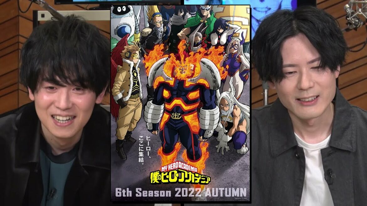 【緊急配信】ヒロアカ6期制作経過報告/『僕のヒーローアカデミア』山下大輝(デク役)、内山昂輝(死柄木役) /※日本国内限定