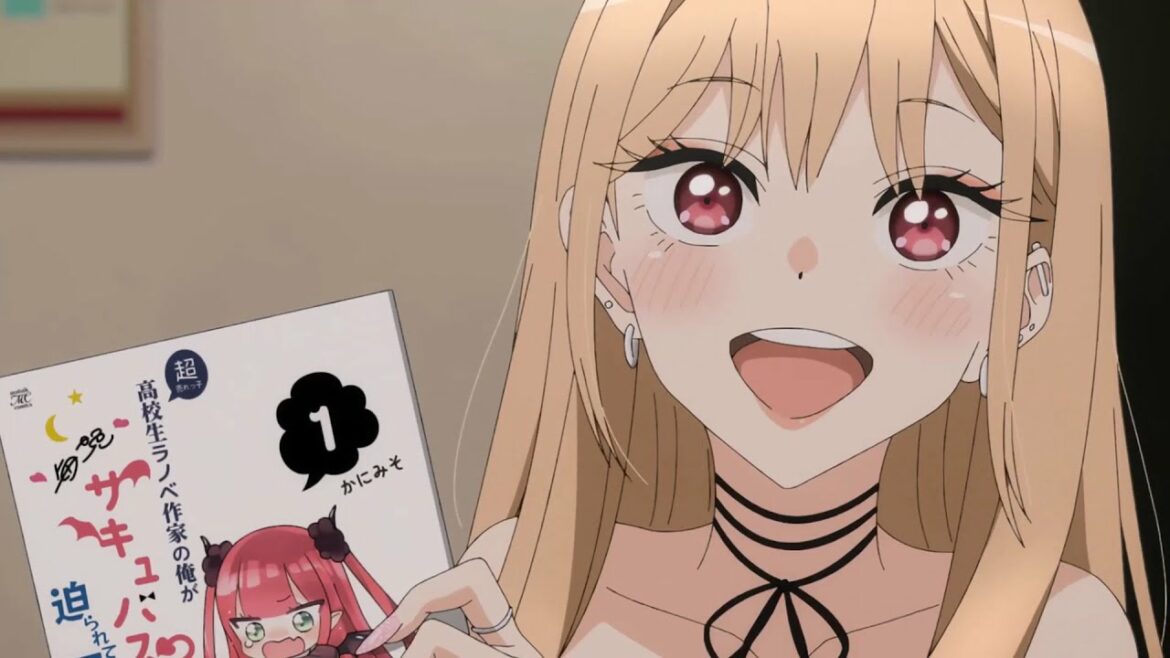 その着せ替え人形は恋をする 11話 – 海夢に勧められて『サバこま』を読む五条 / sono bisque doll wa koi wo suru ep.11 – marin & gojo【着せ恋】