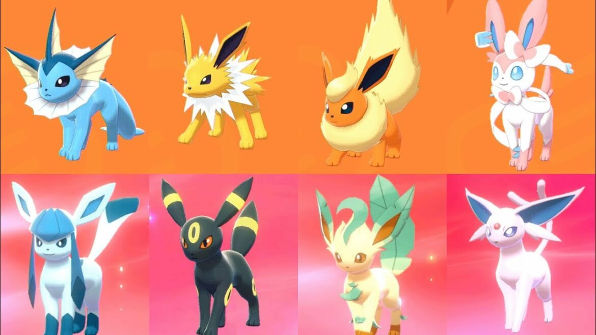 イーブイの全進化パターンをやってみた☆ポケットモンスター ソード・シールド#24 Pocket Monsters