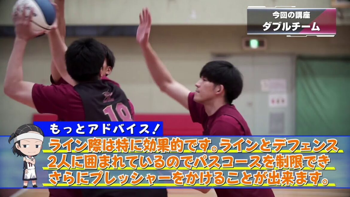 バスケットボール講座 「フェイダウェイシュート」 | 【アニメ】 あひるの空 | 7月放送分