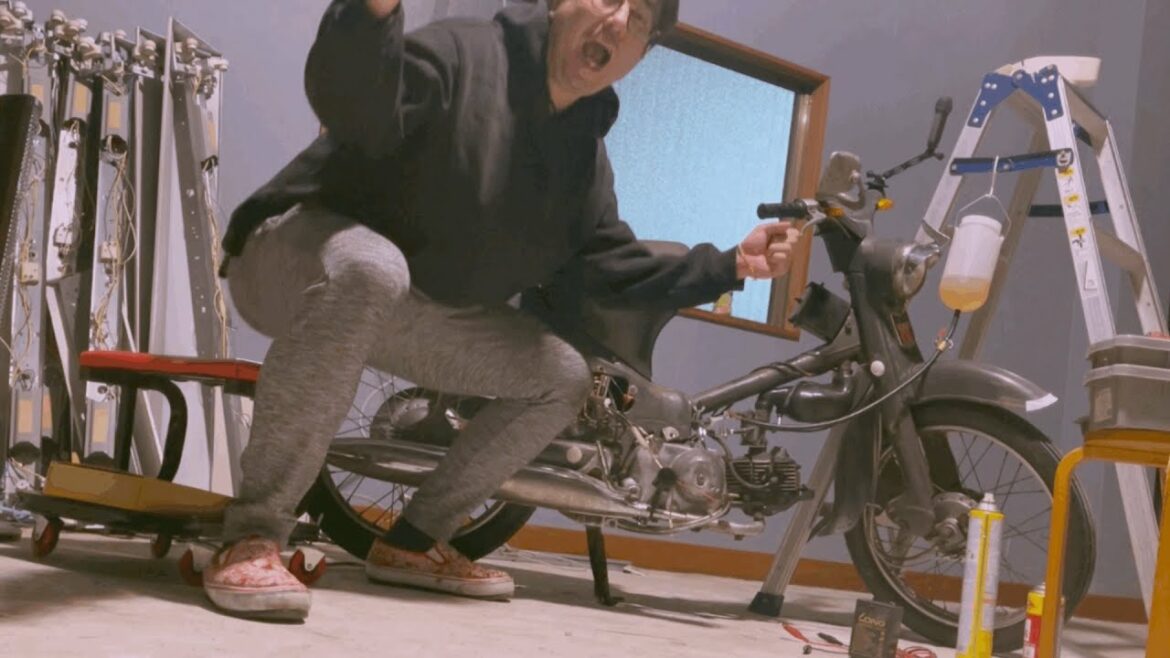 レストアしているスーパーカブc65と三重カブミーティングに行く#10