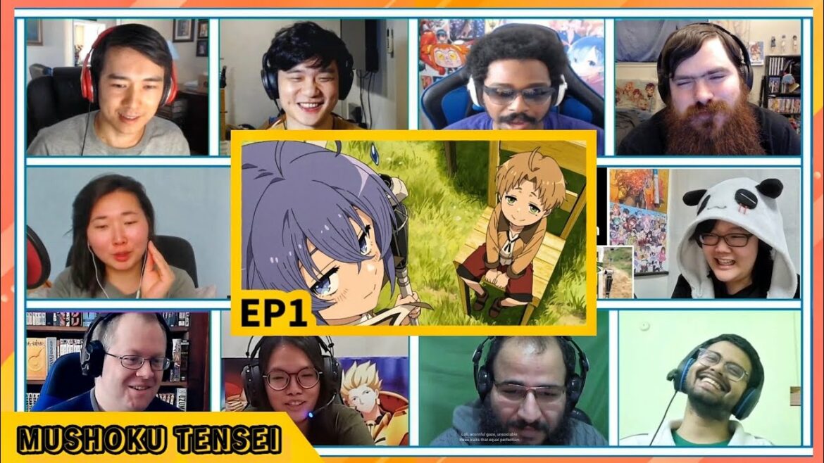 『Mushoku Tensei』 Jobless Reincarnation EP 1 Reaction Mashup || 無職転生 〜異世界行ったら本気だす〜