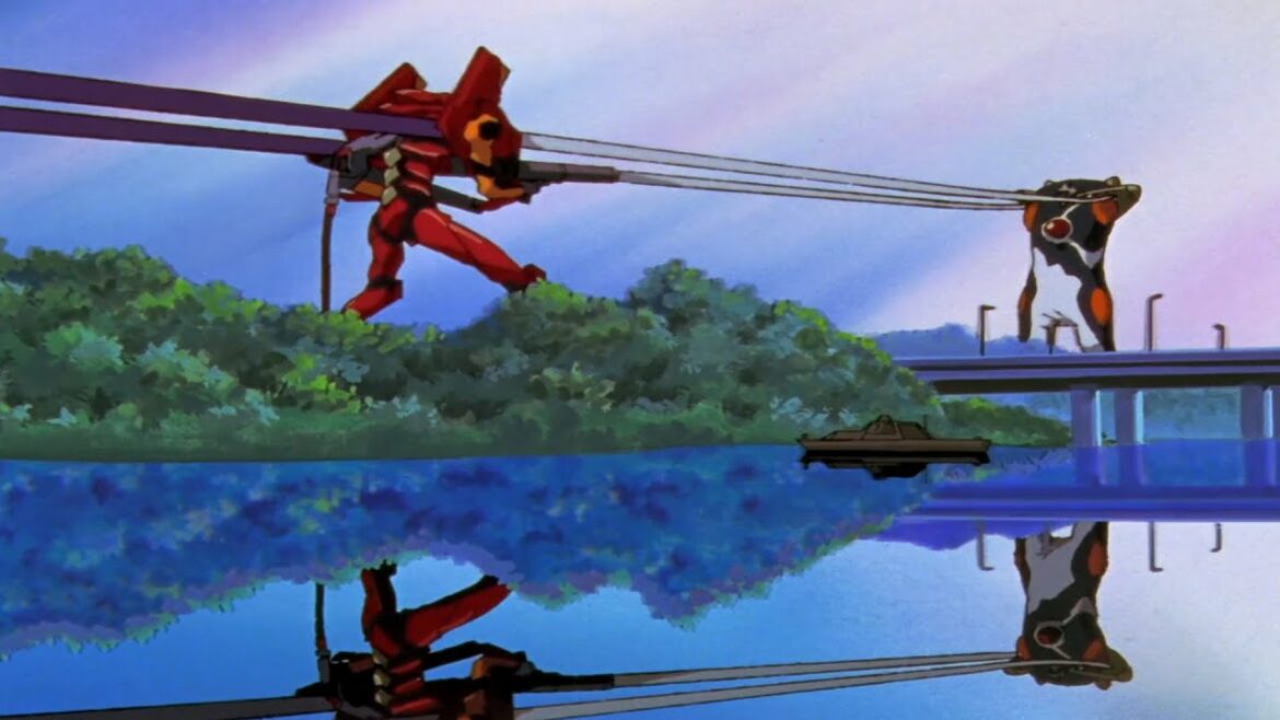 新世紀エヴァンゲリオン || シンジは「NERV」に戻り、天使ゼルエルを倒す。|| Neon Genesis Evangelion  #9 Full HD