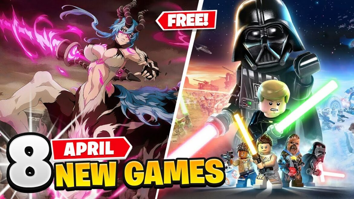 8 New Games April (3 FREE GAMES)