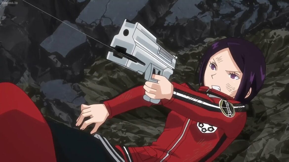 ワールドトリガー 第37話 チカはトリオンの兵士に襲われた大衆の避難を案内している! | World Trigger 3rd Season