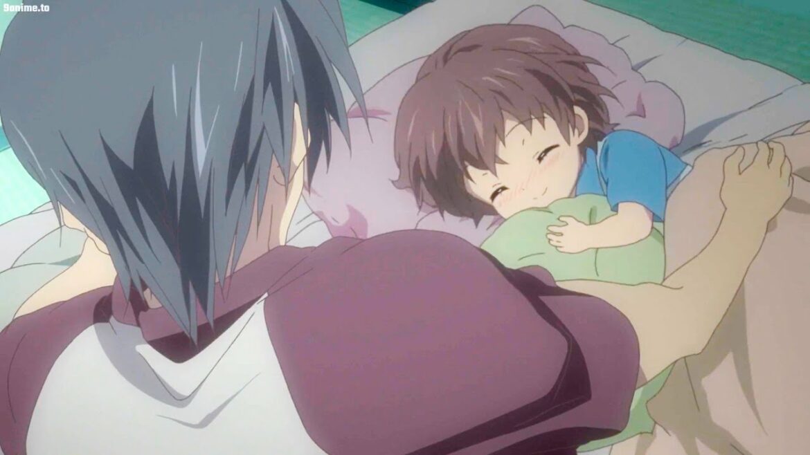 クラナド アフターストーリー || Ushio comes to live with Tomoya #1 || 朋也は娘の汐と幸せに暮らす、風子は汐の可愛さに夢中 CLANNAD