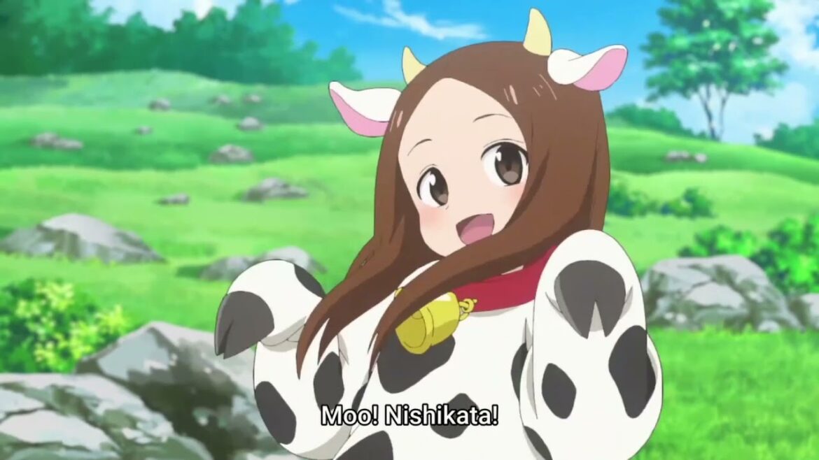 Takagi san Cow Dream scene | Karakai Jouzu No Takagi-San 3 Episode 1