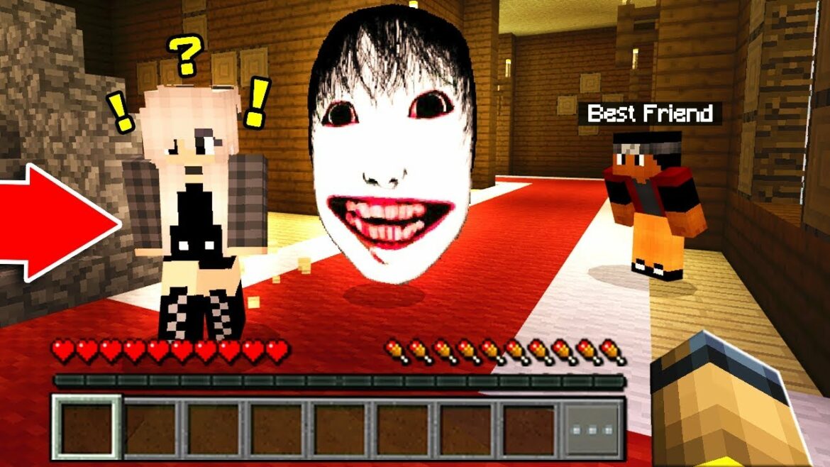 SHE FREAKED When my BEST FRIEND Saw This in Minecraft Pocket Edition!