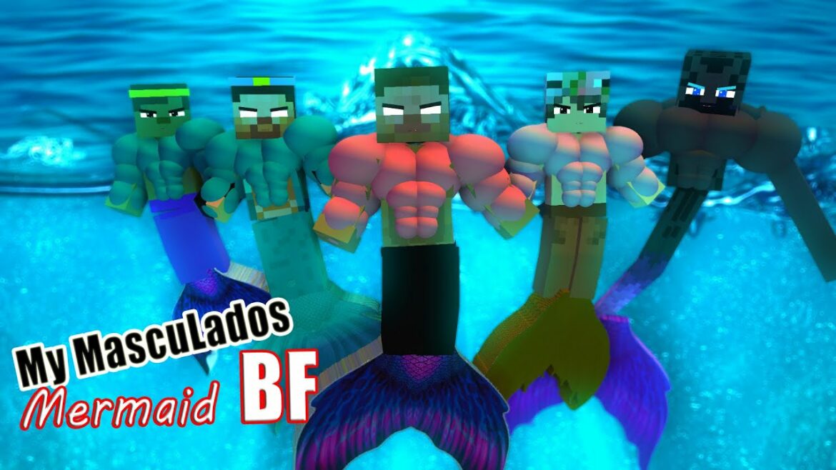 My musculine Mermaid Boyfriend : Monster school