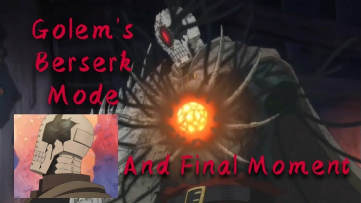 Somali to Mori no Kamisama- Golem's Berserk Mode and Final Moment