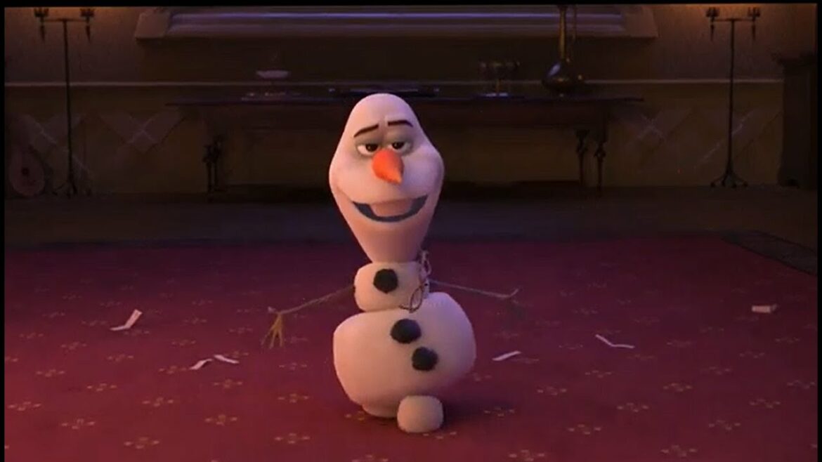アナと雪の女王2- 映画吹替版本編映像 エルサ、アナ、オラフ、クリストフがジェスチャーゲーム!