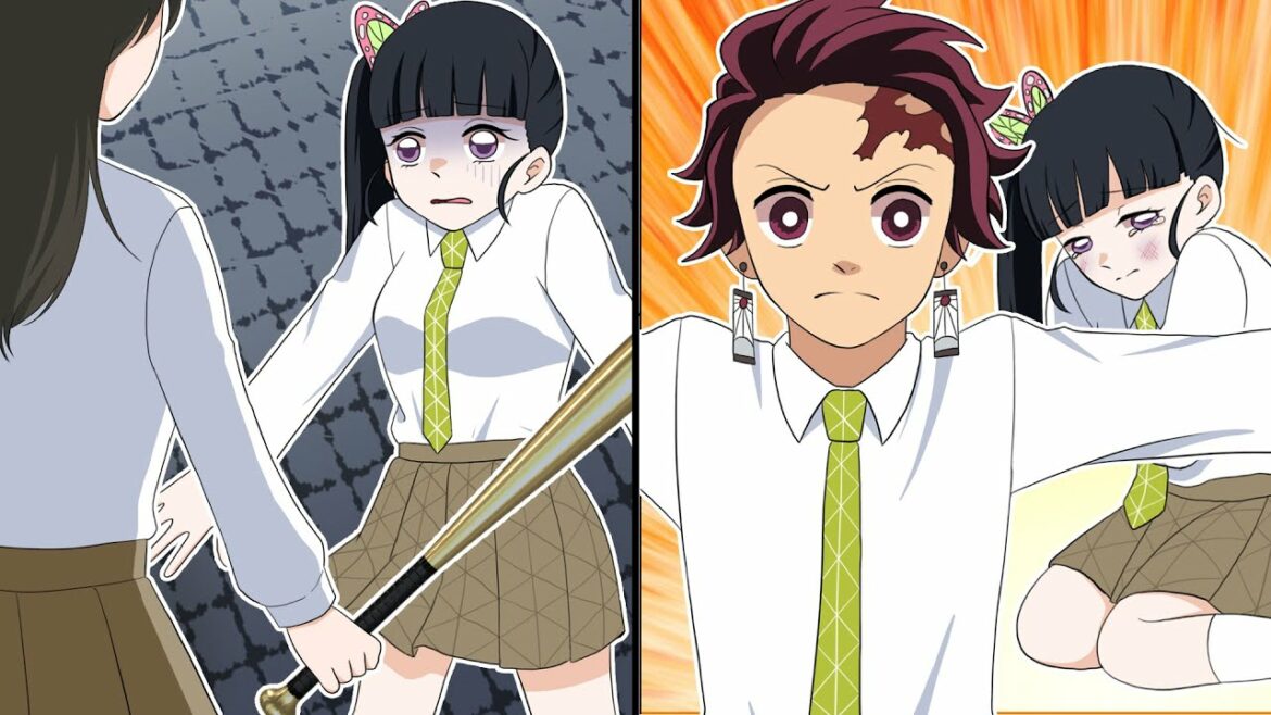 クラスに馴染めないカナヲに声をかけてあげる炭治郎がカッコよすぎる!【炭治郎/カナヲ/炭カナ/きめつのやいば/アニメ2期/遊郭編/声真似】