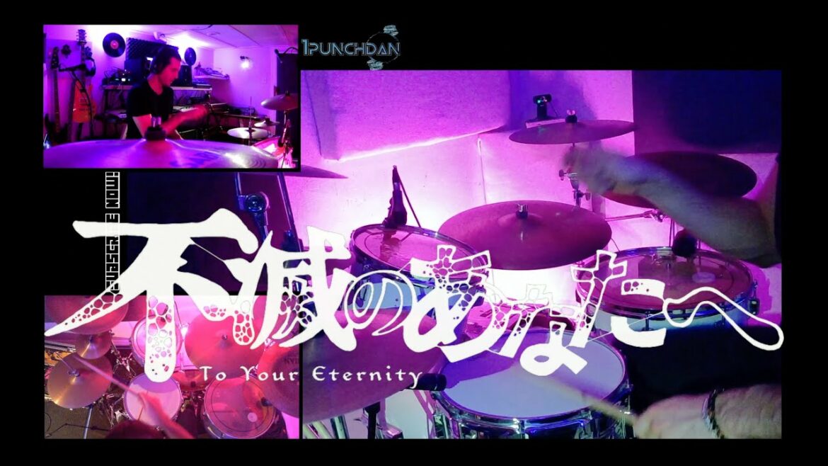 To Your Eternity // 不滅のあなたへ Op | Hikaru Utada ~ Pink Blood『Drum Cover』 | 1punchdan