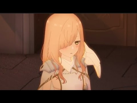 She is turned on just watching the doll doing it | Black★★Rock Shooter: Dawn Fall Epsiode 03 Eng sub