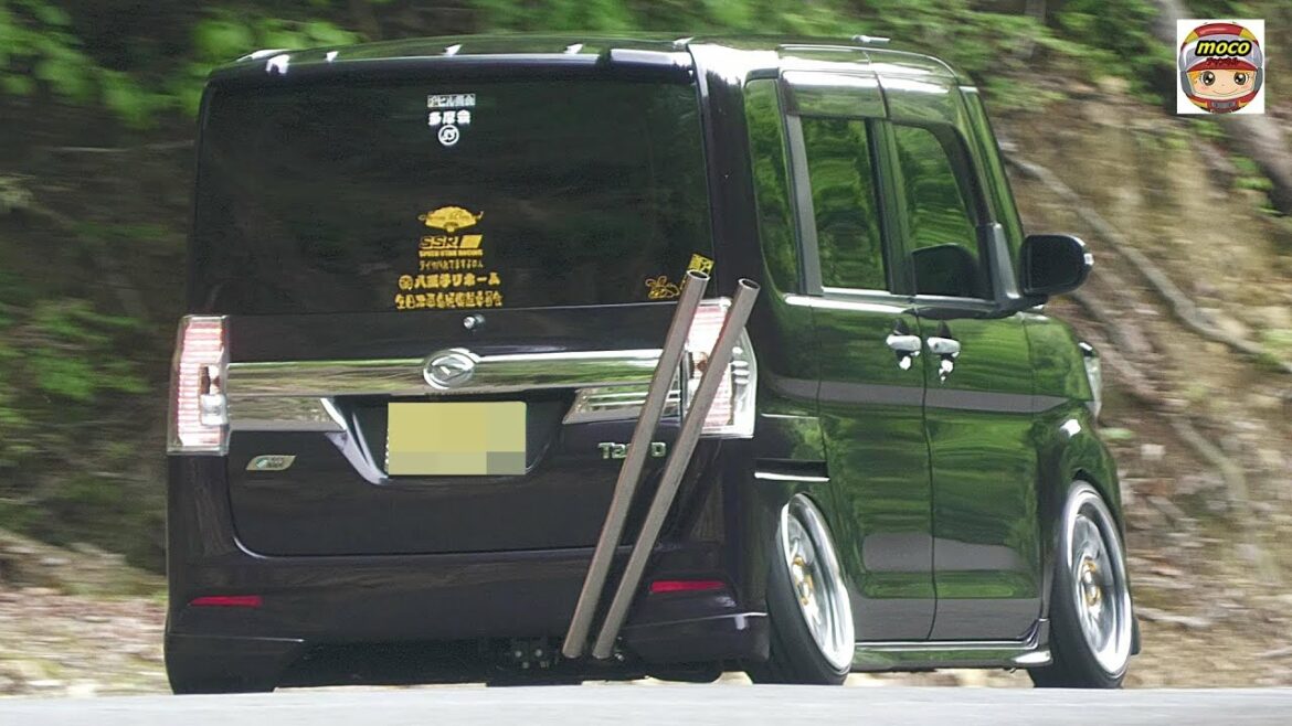 キタ━━━‼️カッコいい竹やりタント↗️↗️↗️【搬入②】KING OF K-CAR Meeting Vol.6