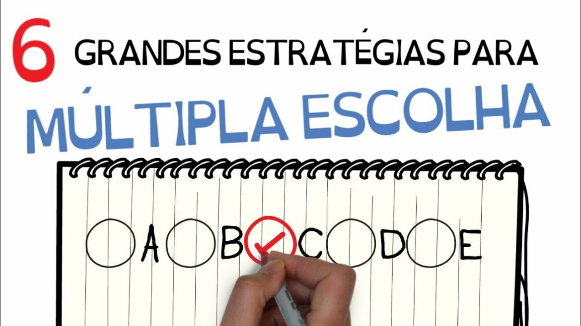 Como ir bem em provas de MÚLTIPLA ESCOLHA | Seja Um Estudante Melhor