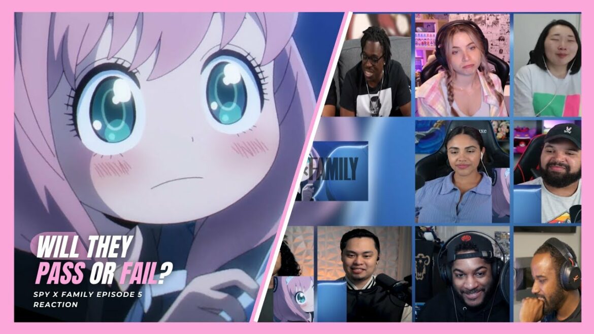 SPY X FAMILY Episode 5 Reaction Mashup | スパイファミリー Ep 5 Reaction Mashup | A4L