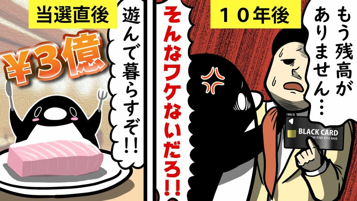 【アニメ】宝くじに当たるとなぜ不幸になるのか?