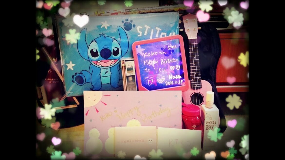 分享今年收到的生日禮物♥My Birthday Gifts@2013-11-18